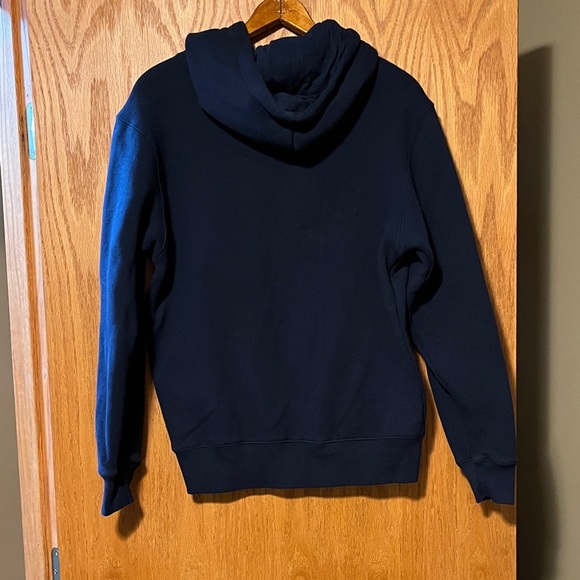 State of Mind Navy Hoodie with Minnesota Script - Picture 10 of 13